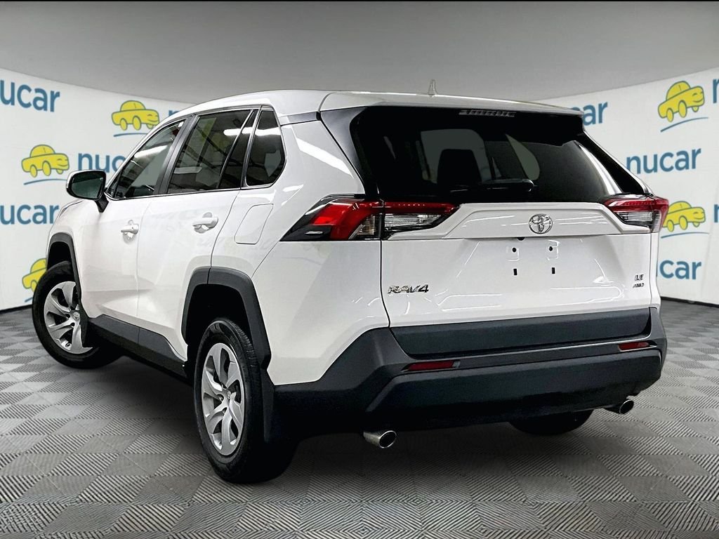 Certified Used 2022 White Toyota LE image 4