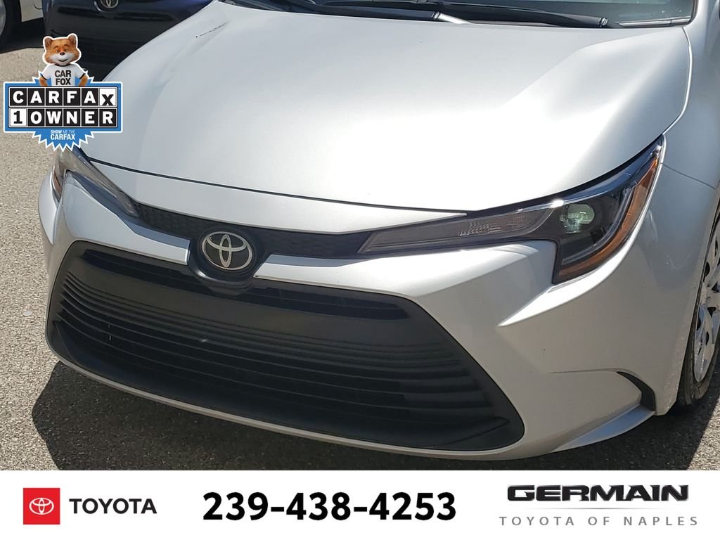 Certified Used 2025 Silver Toyota LE image 14