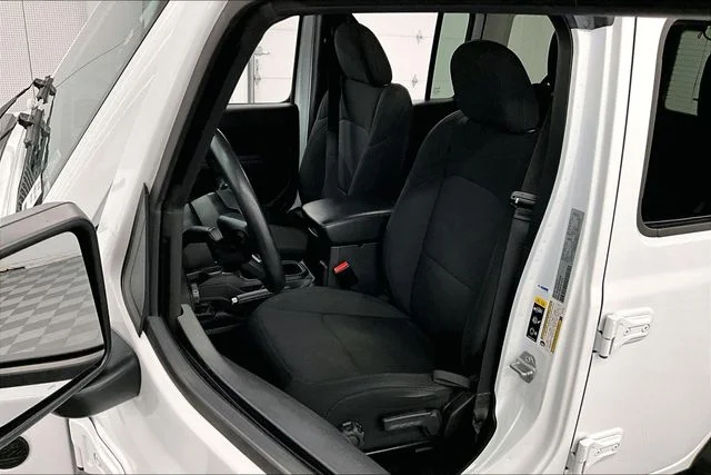 Used 2022 Bright White Clearcoat Jeep Unlimited Willys image 23