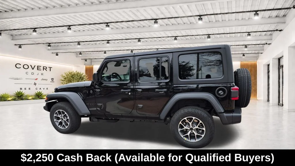New 2026 Black Jeep Sport S image 8
