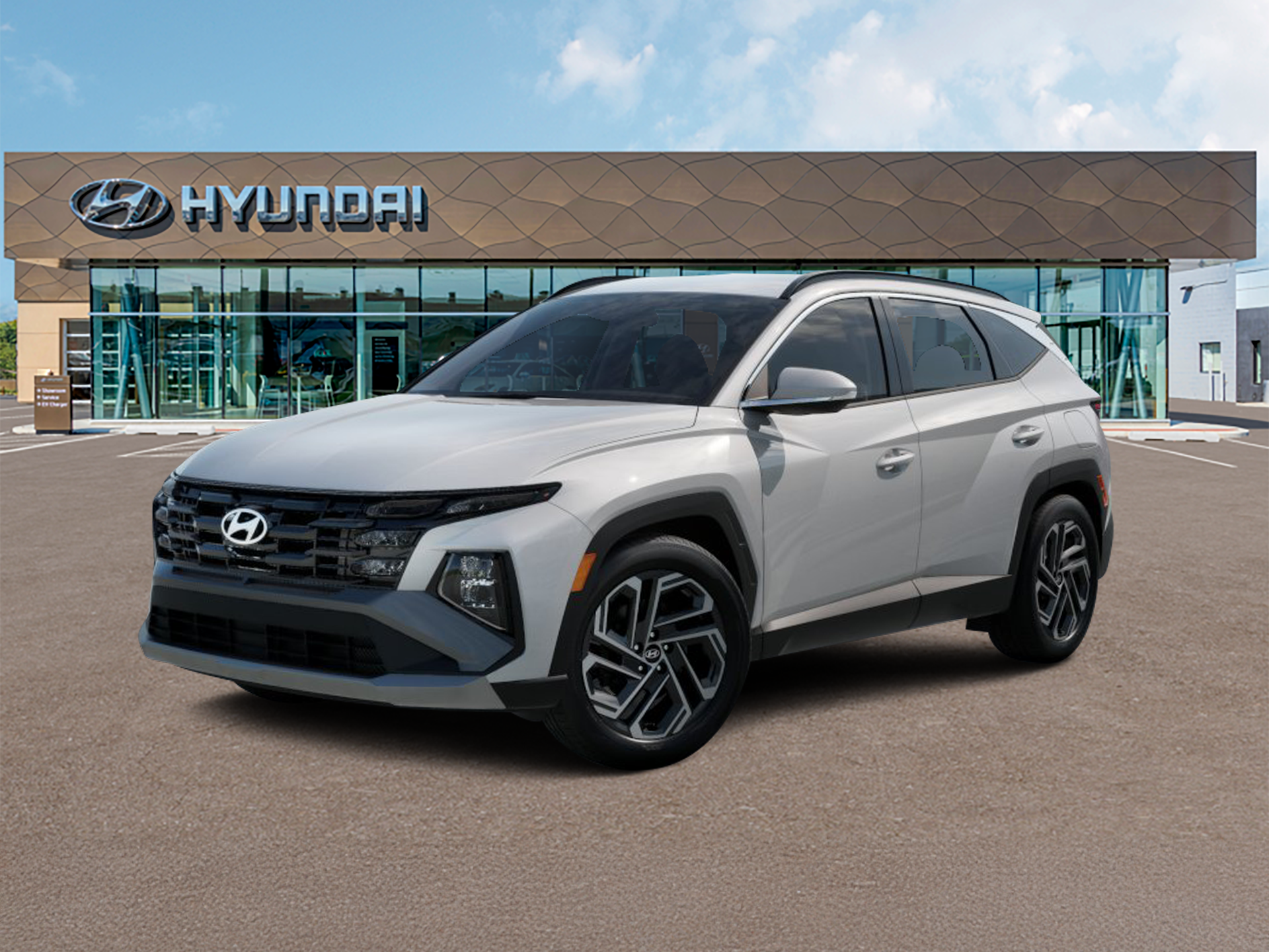 New 2026 White Pearl Hyundai SEL Plus AWD image 2
