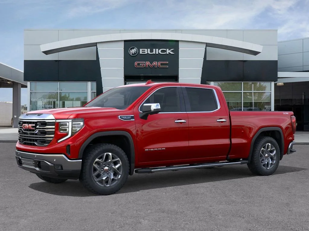 New 2026 Volcanic Red Tintcoat GMC SLT image 2