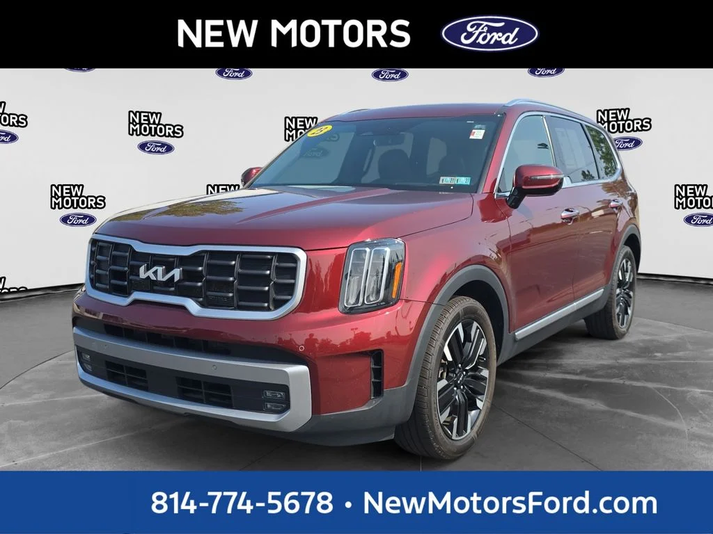 Used 2023 Red Kia SX-Prestige image 1