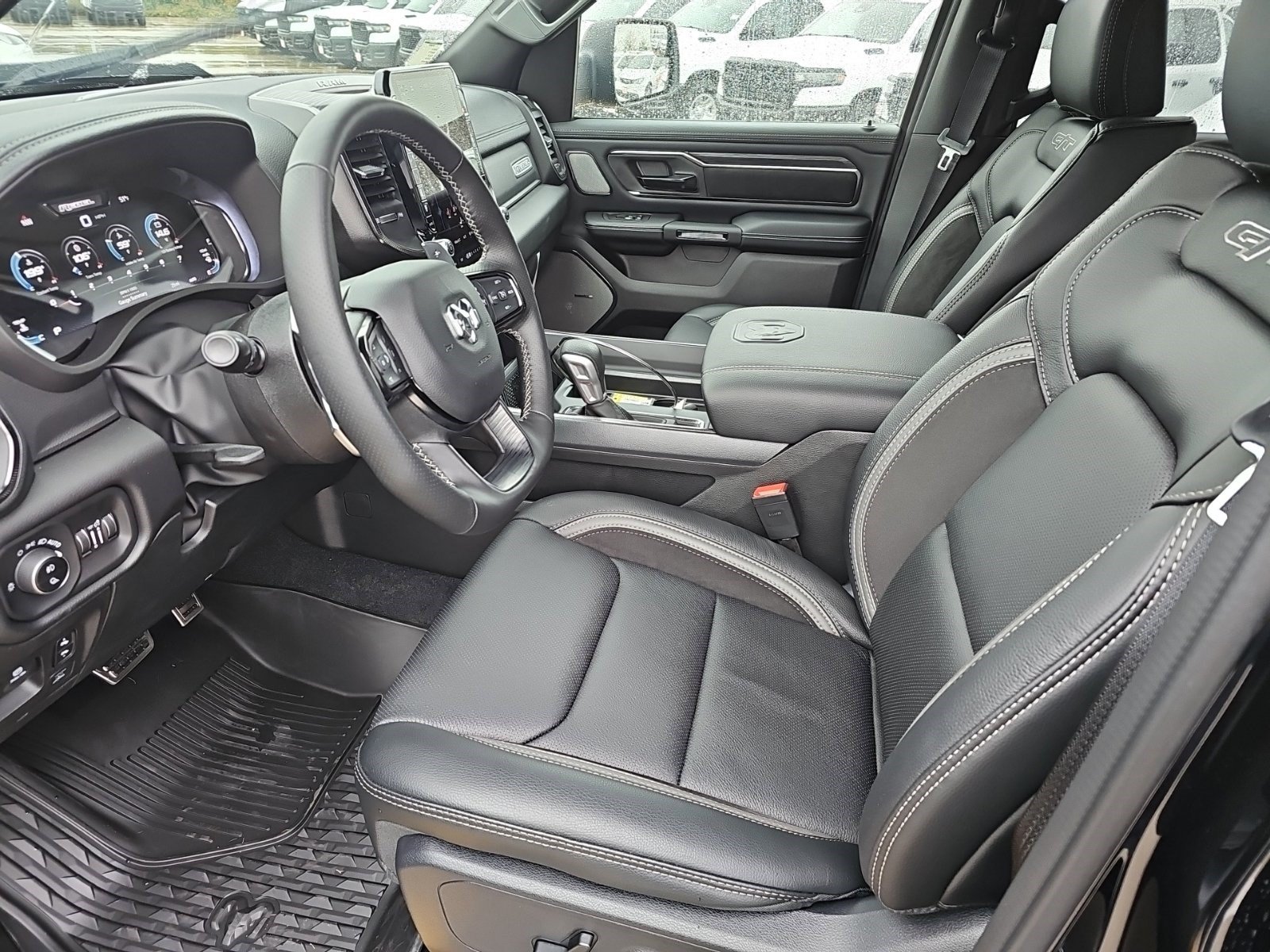 New 2027 Diamond Black Crystal Pearlcoat Ram Rebel image 17