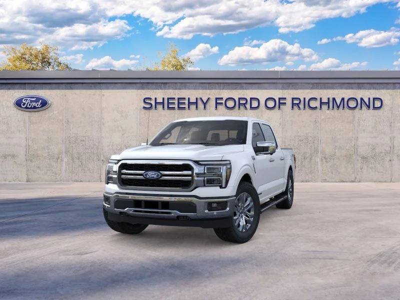 New 2026 Star White Metallic Tri-Coat Ford Lariat image 3