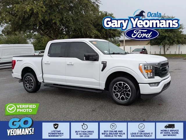 Certified Used 2023 White Ford XLT image 1
