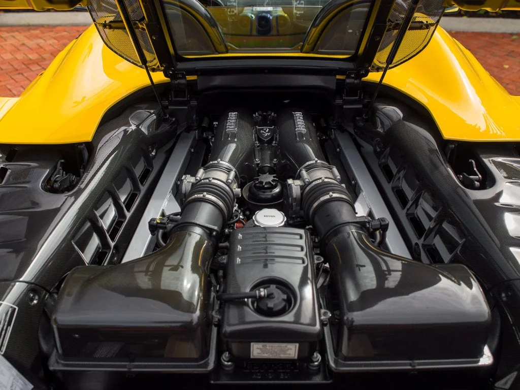 Certified Used 2009 Giallo Modena Ferrari Spider image 36