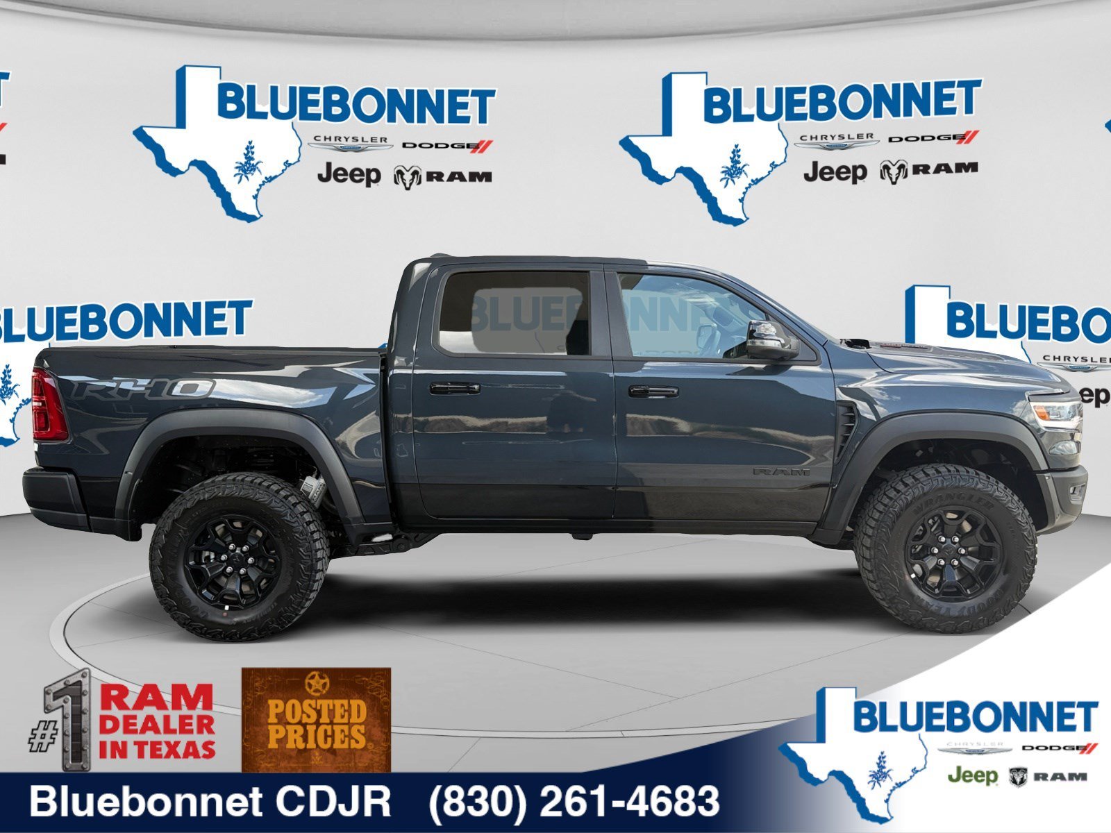 New 2026 Forged Blue Metallic Exterior Paint RAM RHO image 4