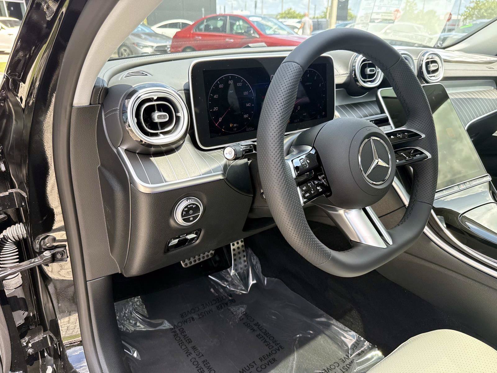 New 2026 Black Mercedes-Benz C 300 Sedan image 19