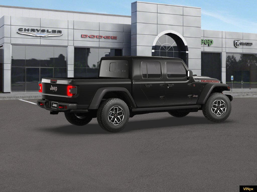 New 2026 Black Clear-Coat Exterior Paint Jeep Rubicon image 8