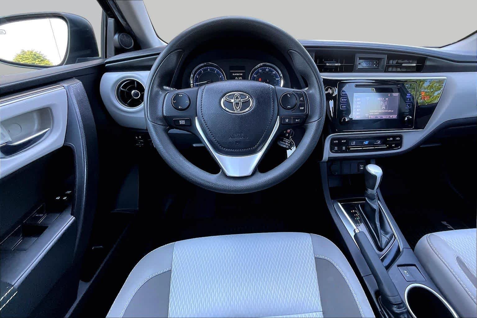 Used 2019 Galactic Aqua Mica Toyota LE image 5