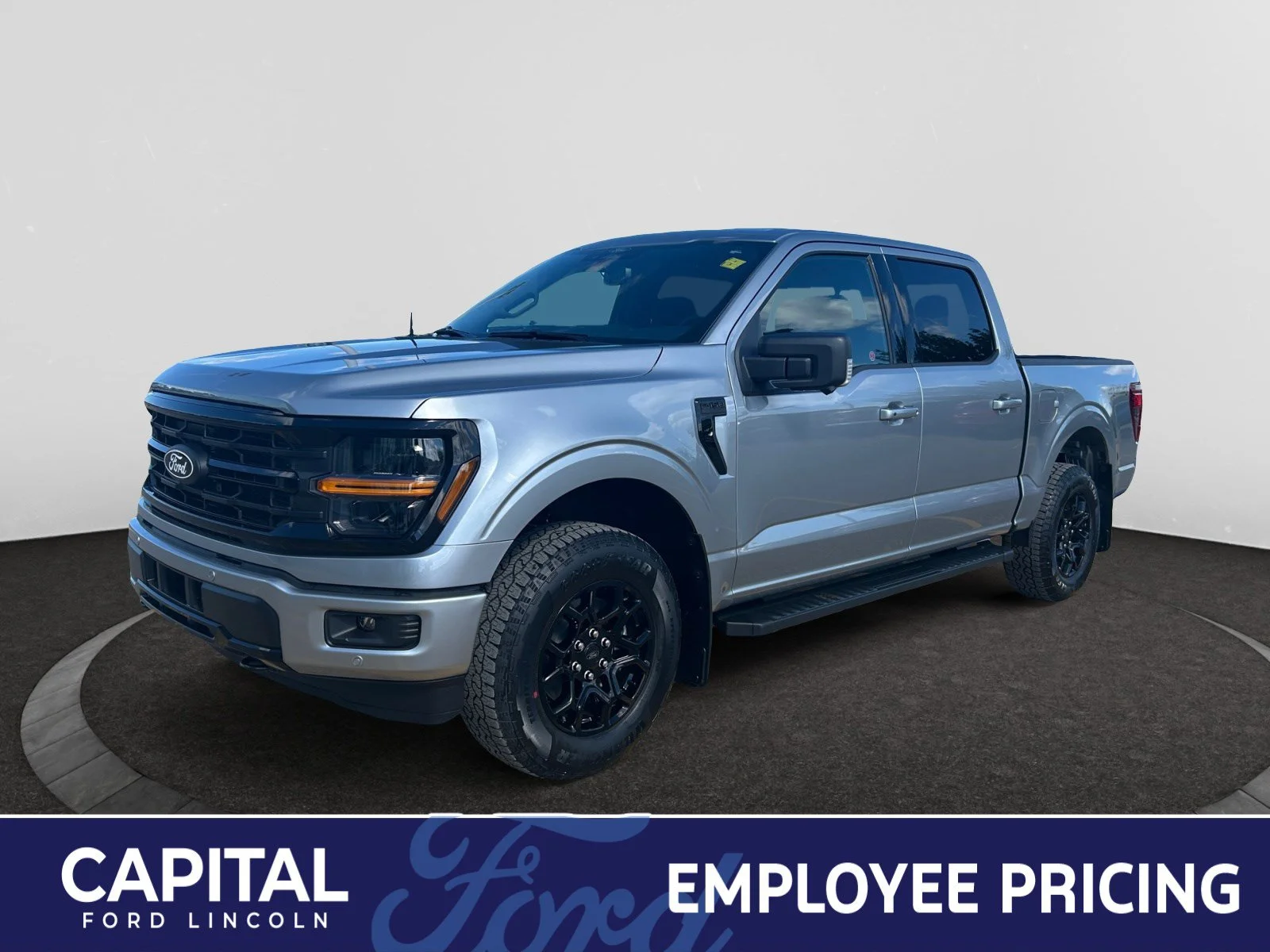 New 2026 Iconic Silver Metallic Ford XLT image 1