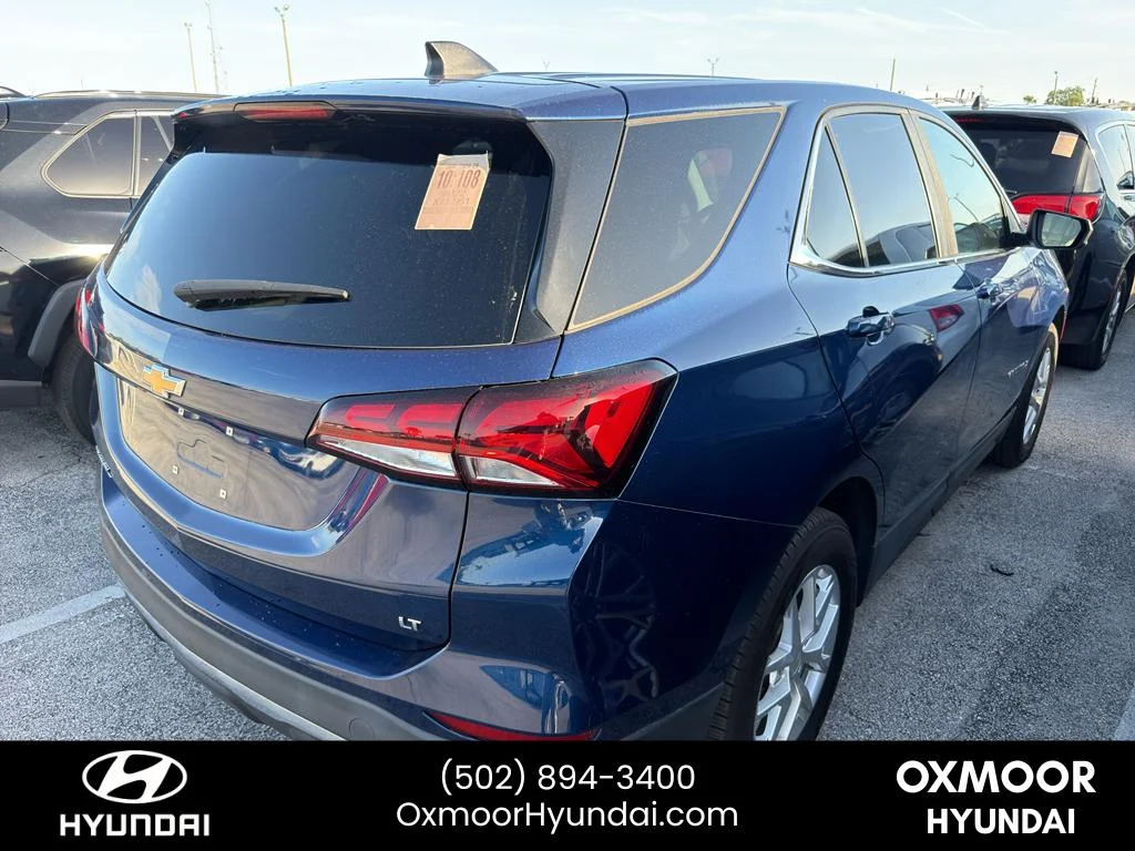 Used 2022 Blue Glow Metallic Chevrolet LT image 4