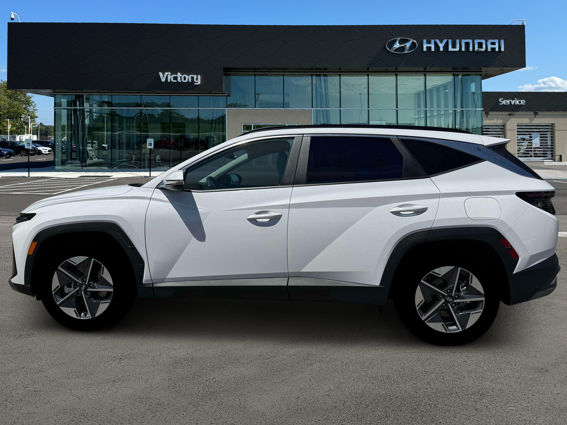 New 2026 White Hyundai SEL Premium image 3
