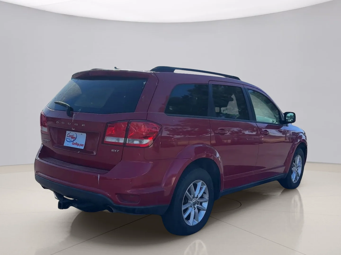 Used 2014 Red Dodge SXT AWD image 5