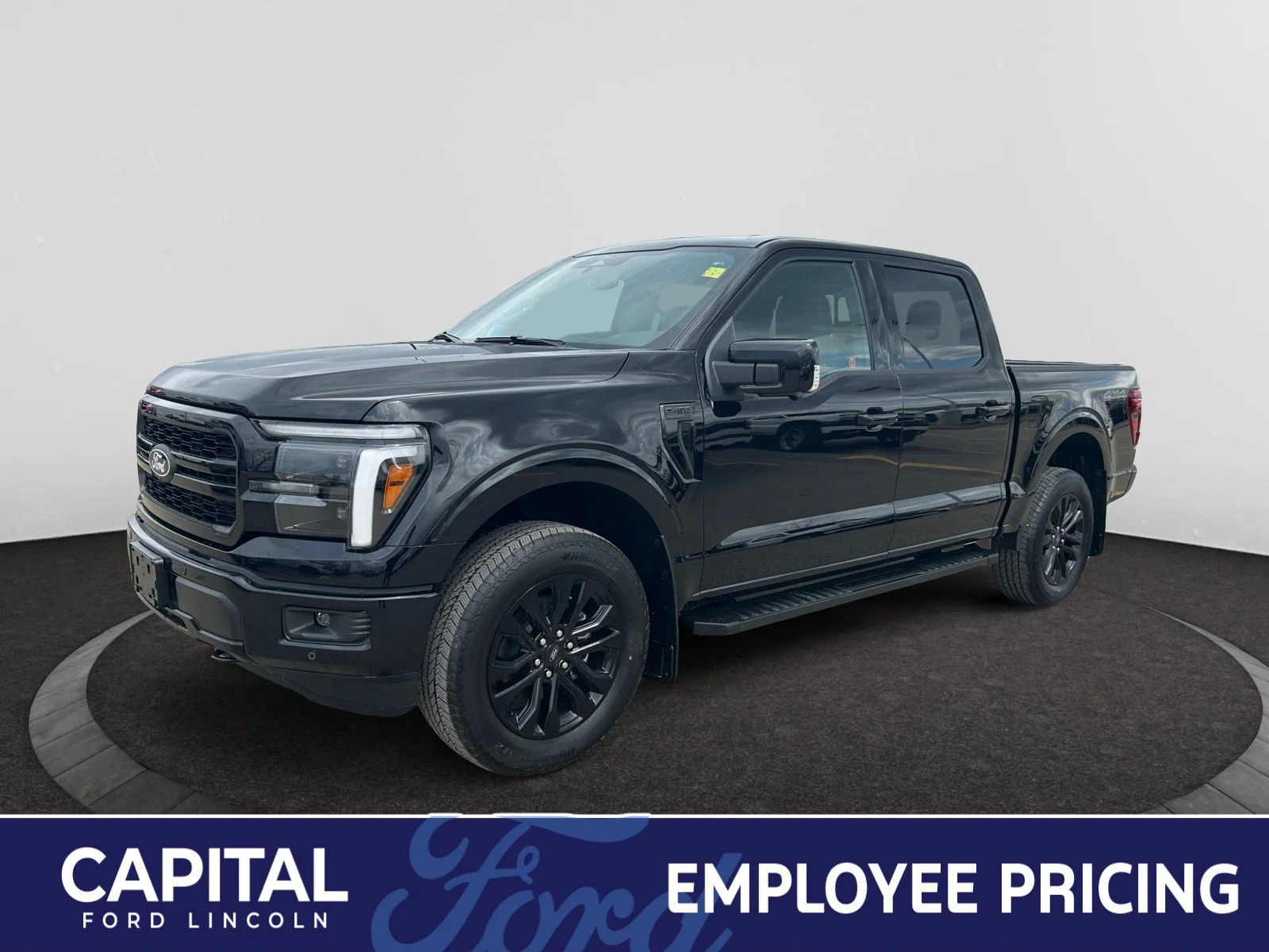 New 2026 Agate Black Metallic Ford Lariat image 1