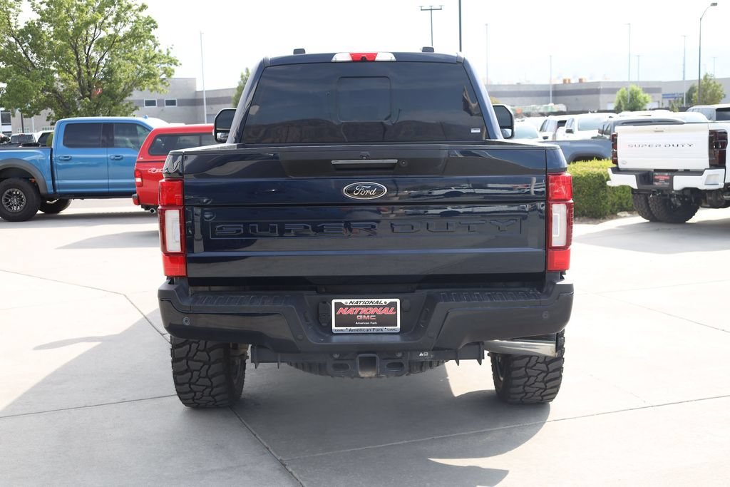 Used 2022 Blue Ford LARIAT image 5