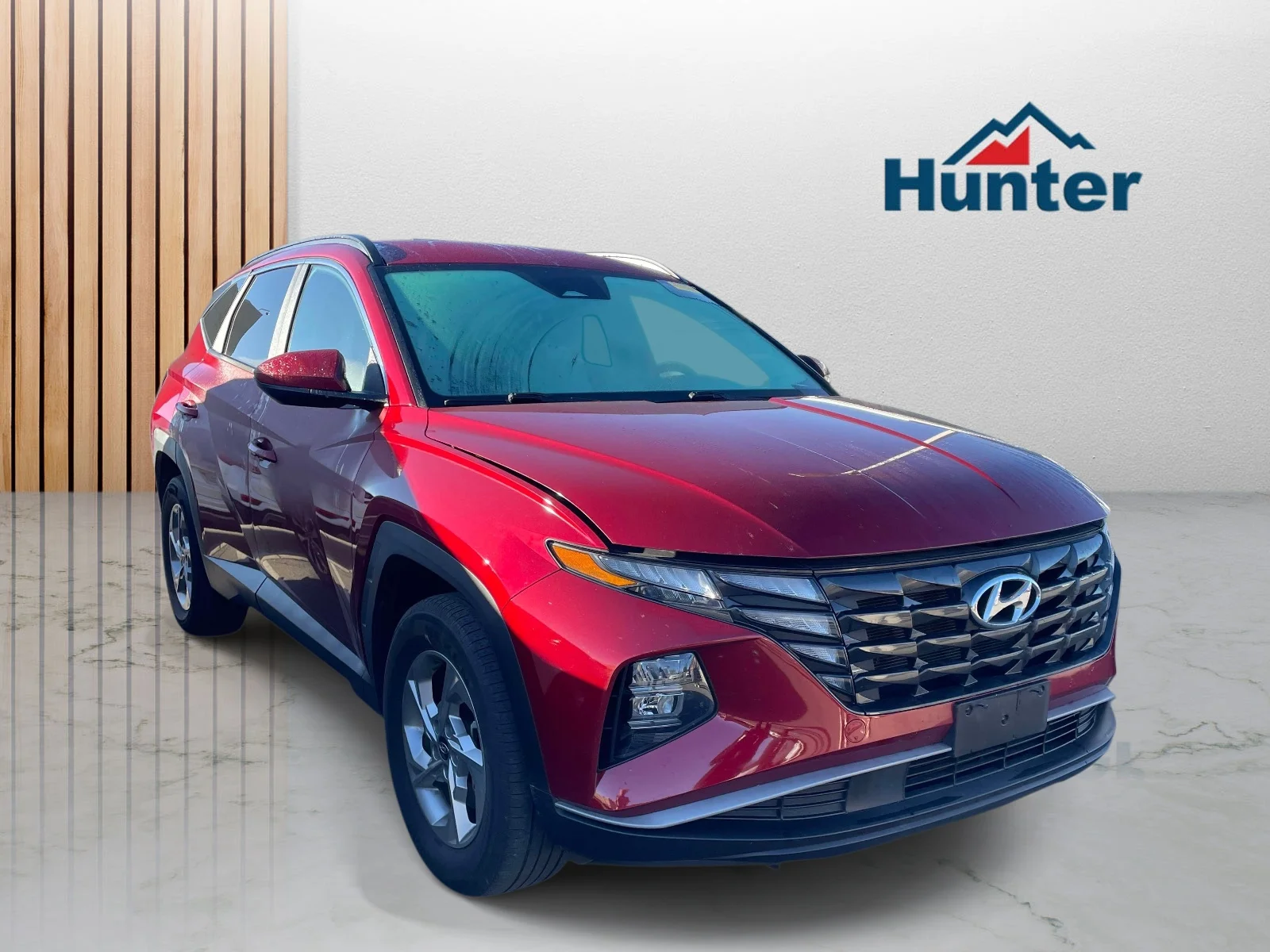 Used 2024 Ultimate Red Hyundai SEL image 1