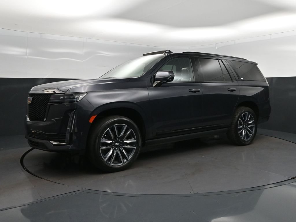 Used 2022 Gray Cadillac Sport image 3