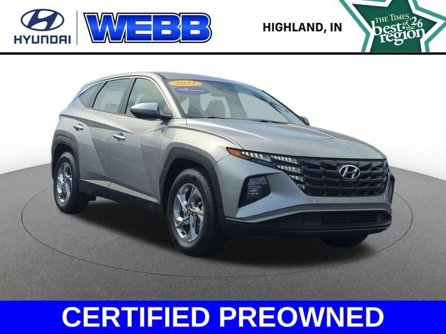 Certified Used 2023 Silver Hyundai SE image 1