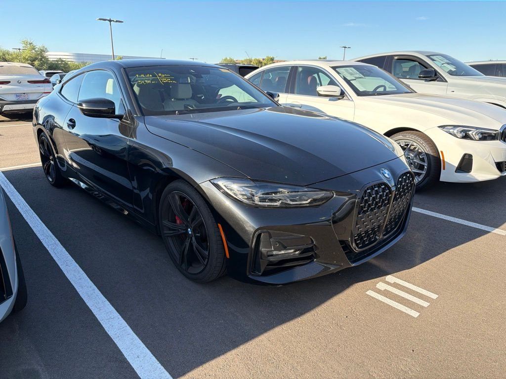 Certified Used 2024 Black Sapphire Metallic BMW 430i image 2