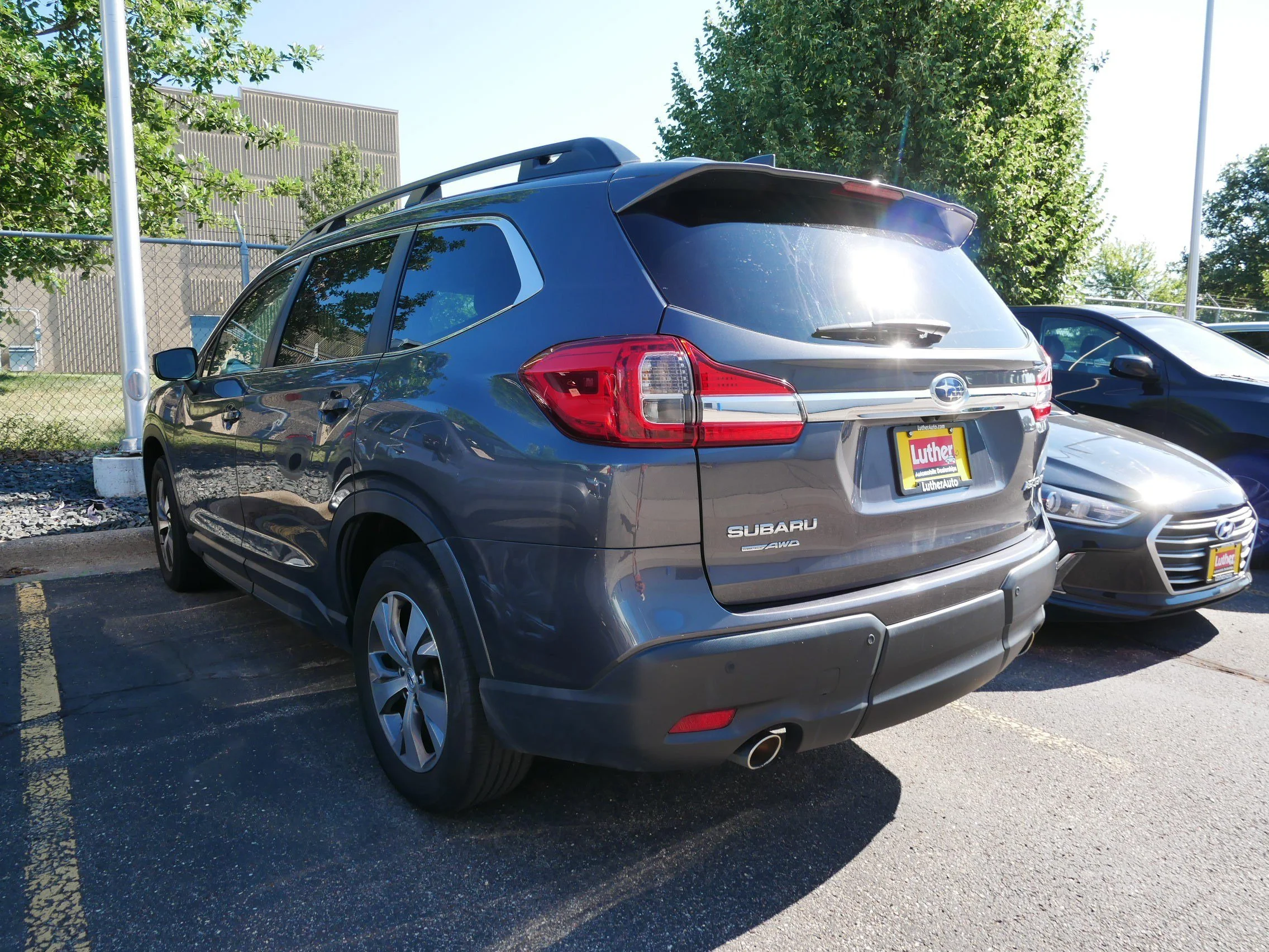 Used 2022 Magnetite Gray Metallic Subaru Premium image 3