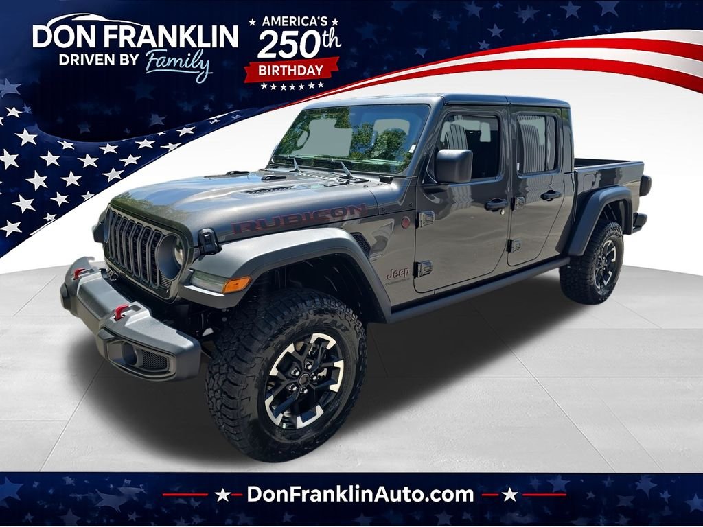 New 2026 Granite Crystal Metallic Clear-Coat Exterior Paint Jeep Rubicon image 1