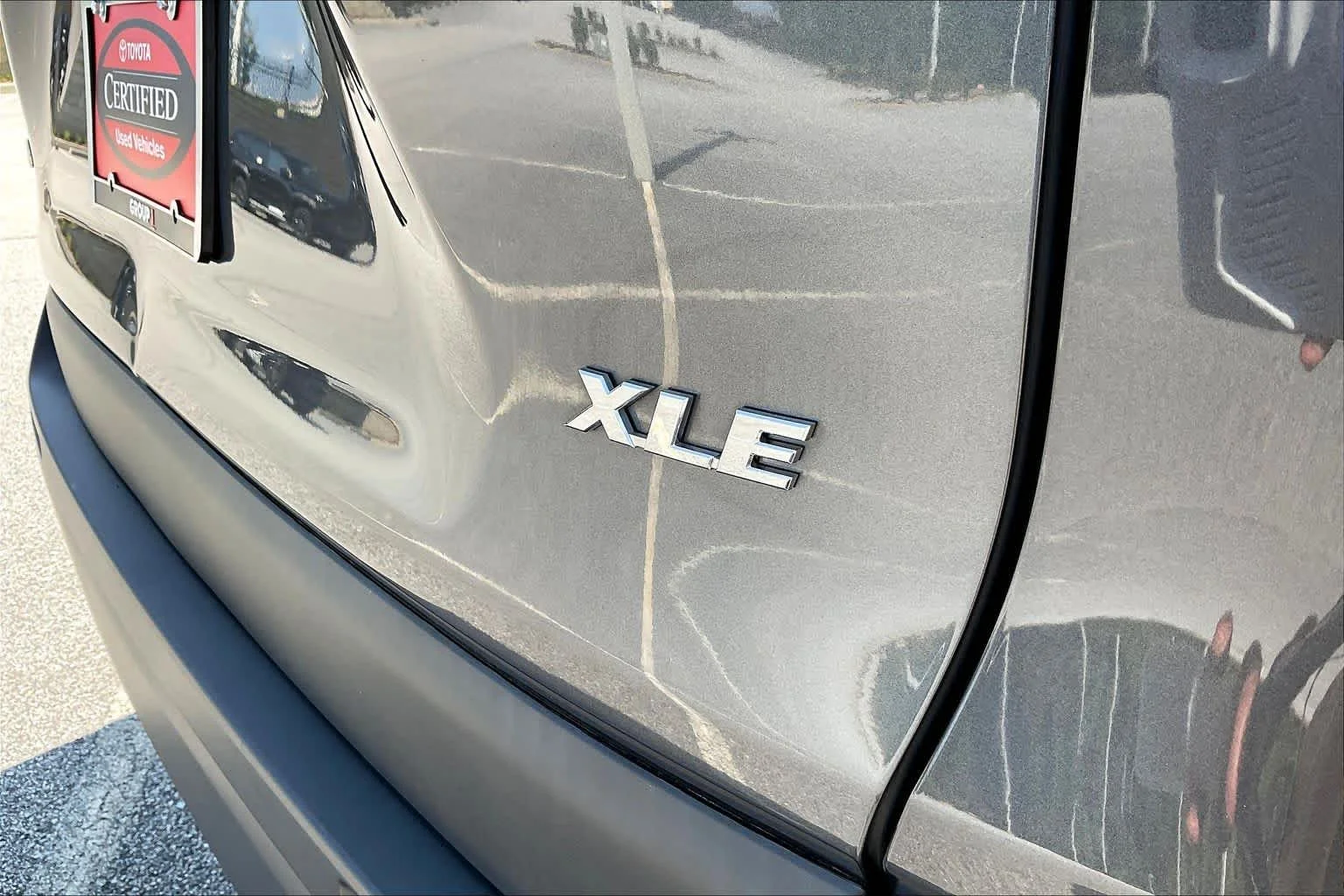 Certified Used 2024 Magnetic Gray Metallic Toyota XLE image 10