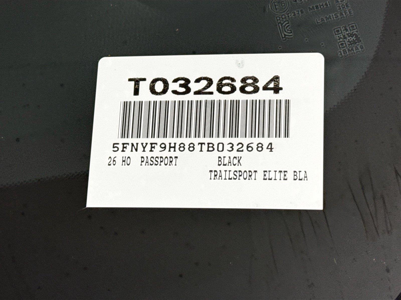 Used 2026 Crystal Black Pearl Honda TrailSport Elite Blackout image 48