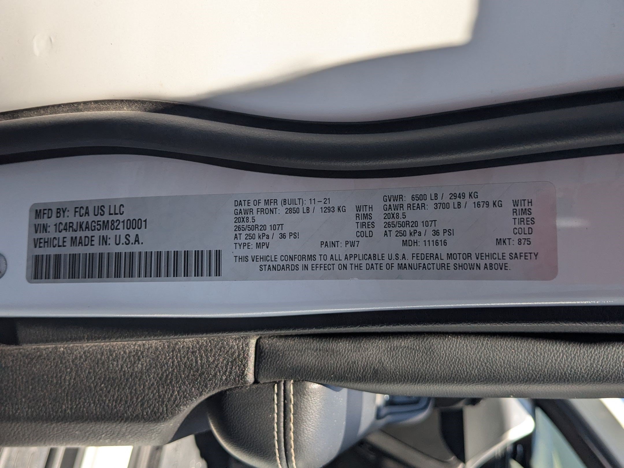 Used 2021 Bright White Clearcoat Jeep Altitude image 37