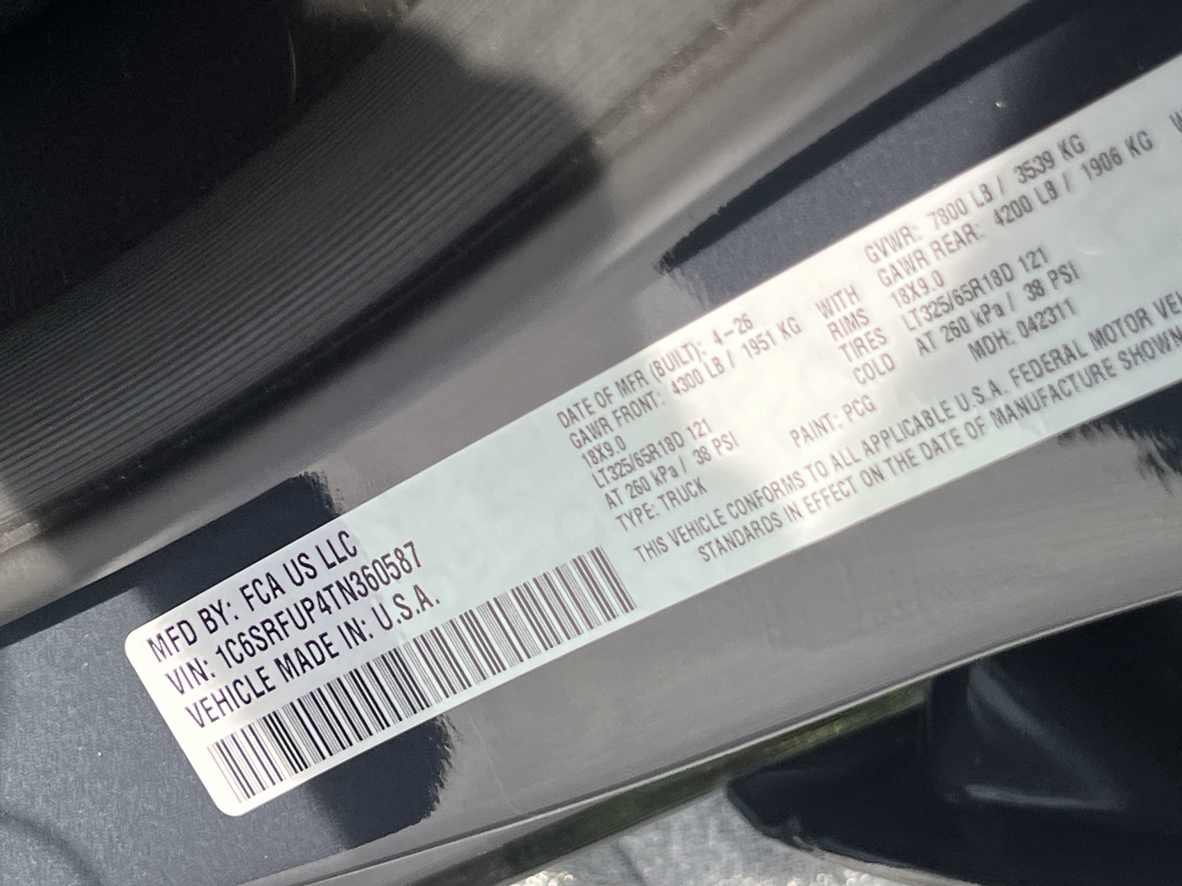 New 2026 Forged Blue Metallic Exterior Paint RAM RHO image 36