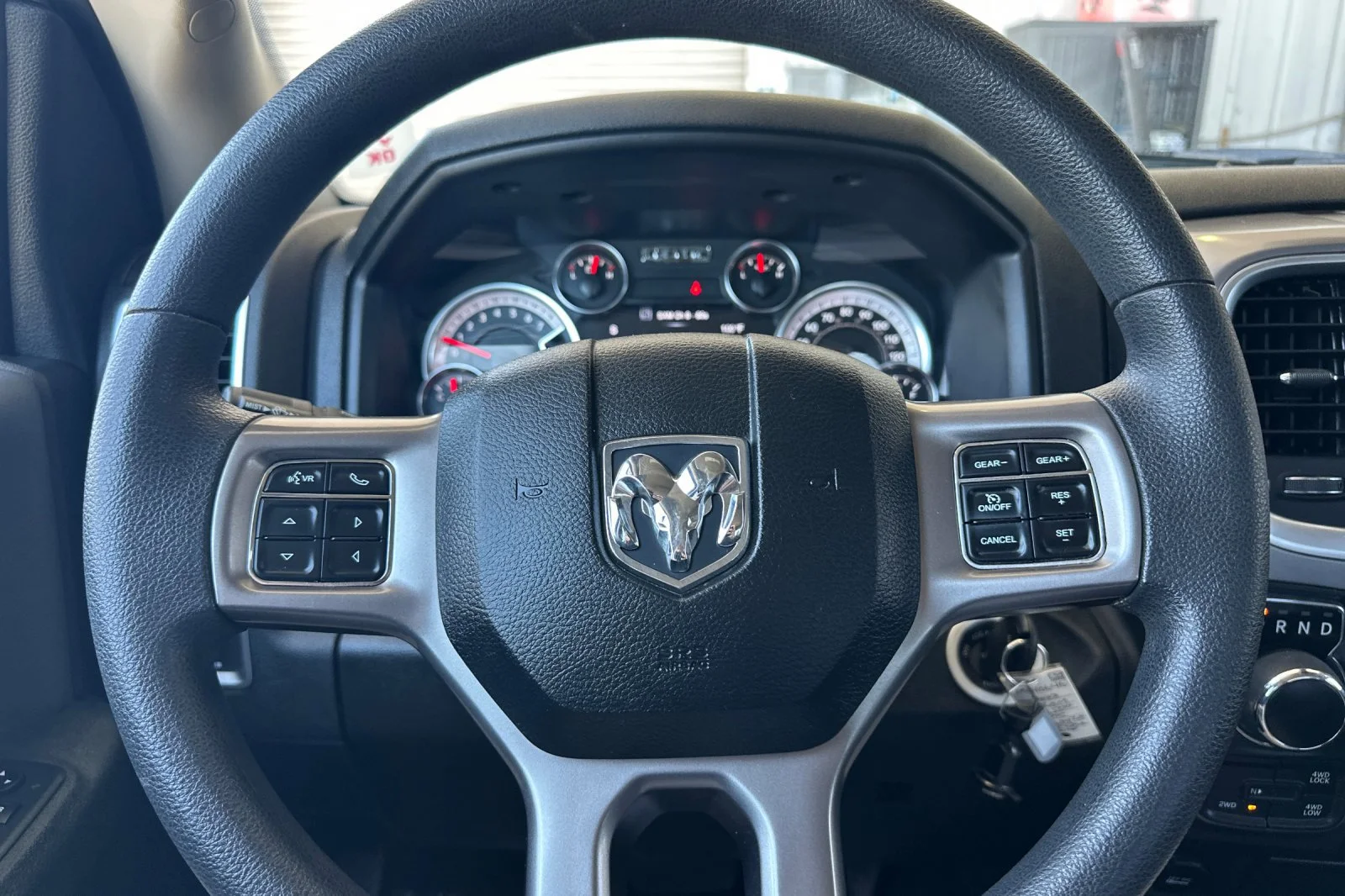 Used 2023 Bright White Clearcoat Ram SLT image 21