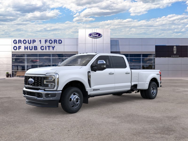 New 2026 Star White Metallic Tri-Coat Ford F-350® Lariat® image 1