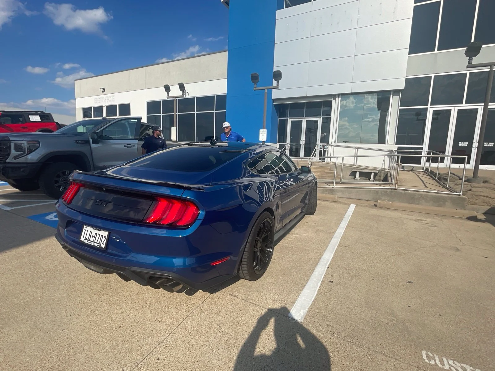 Used 2022 Blue Ford GT image 9