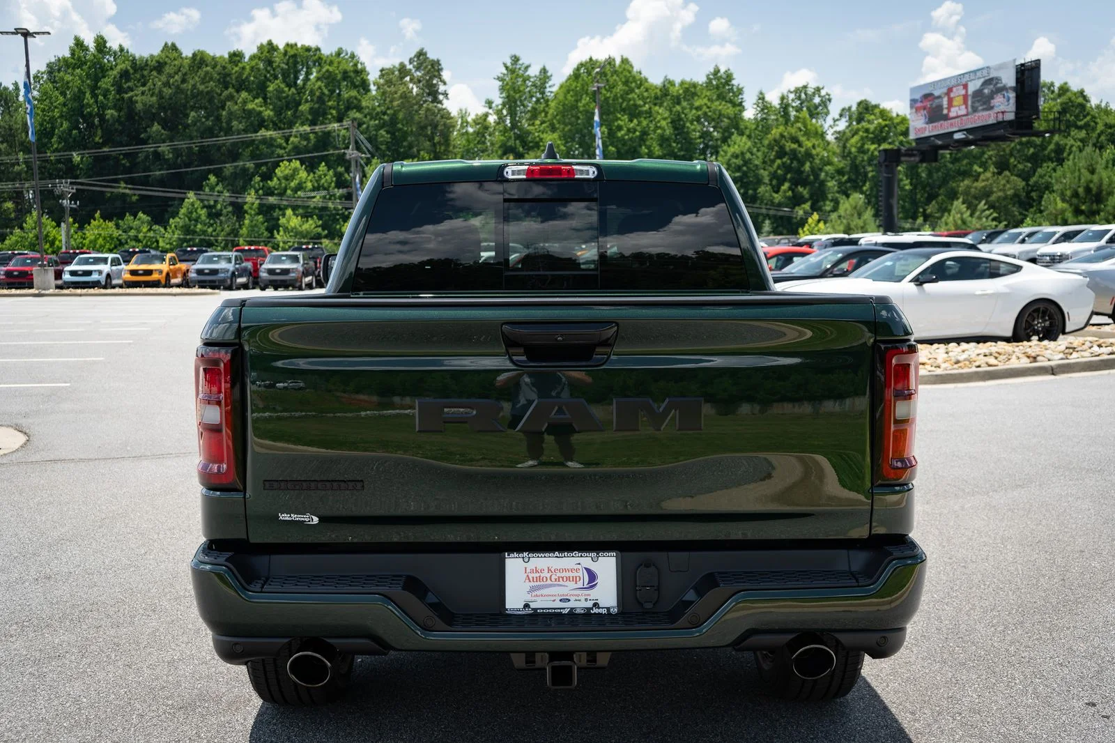 New 2026 Serrano-Green Metallic Exterior Paint RAM Big Horn/Lone Star image 8