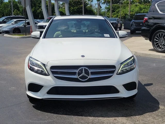 Used 2021 White Mercedes-Benz C 300 image 2