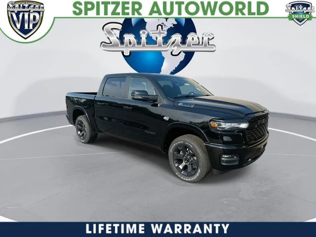 New 2026 Diamond Black Crystal Pearl-Coat Exterior Paint RAM Big Horn/Lone Star image 2