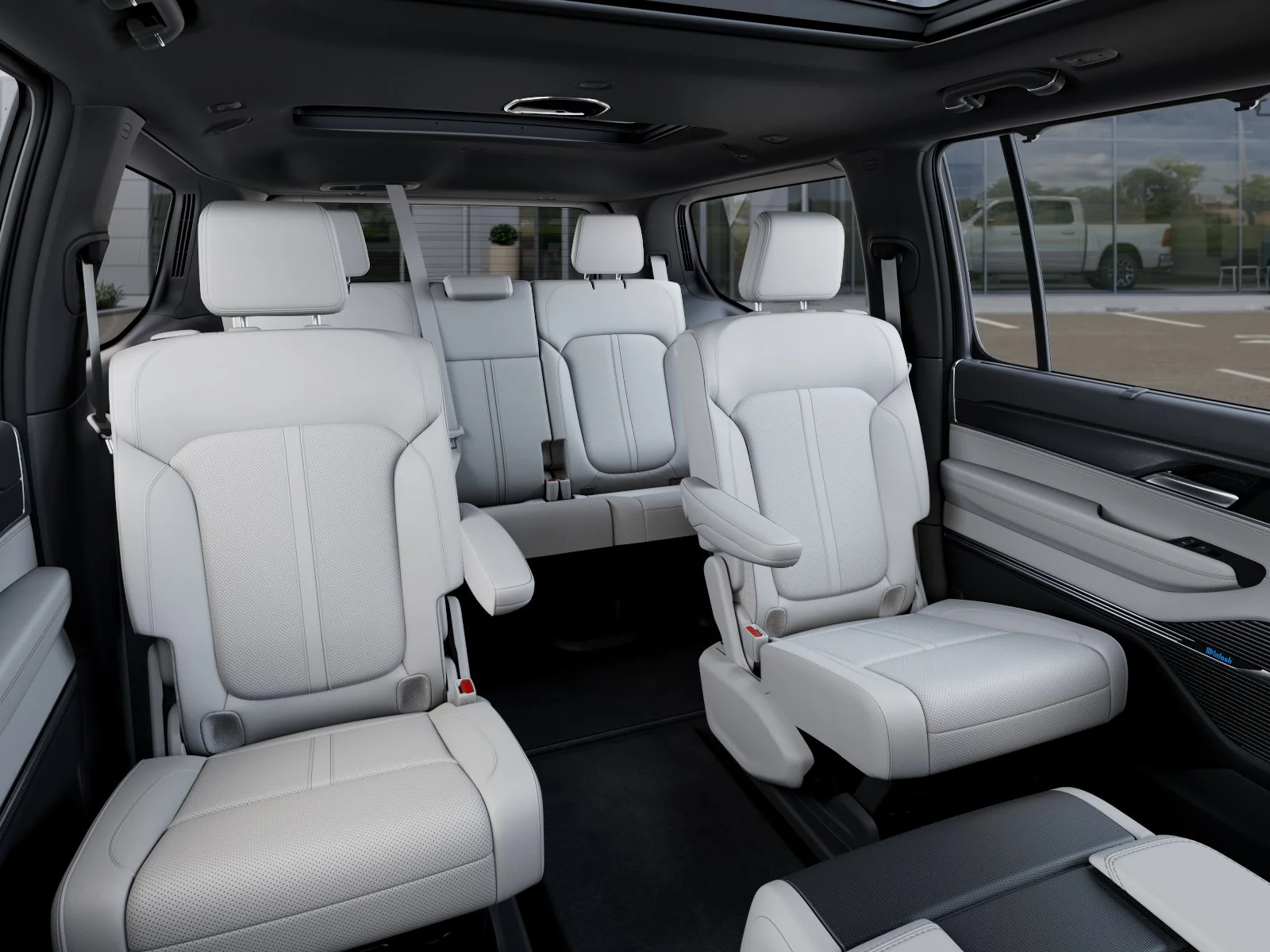 New 2026 Bright White Clear-Coat Exterior Paint Jeep Summit Obsidian image 50