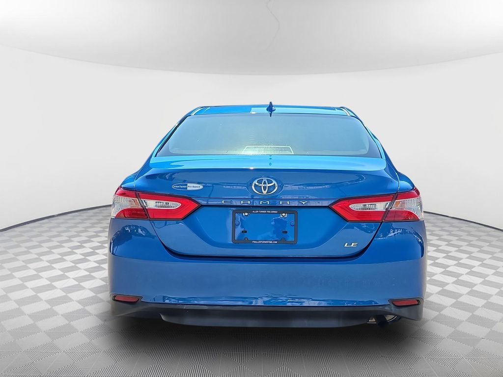 Used 2019 Blue Toyota LE image 7