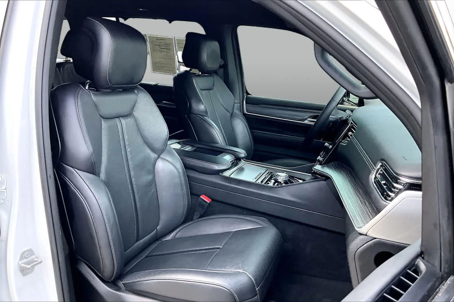 Used 2023 Bright White Clearcoat Jeep Series III image 10