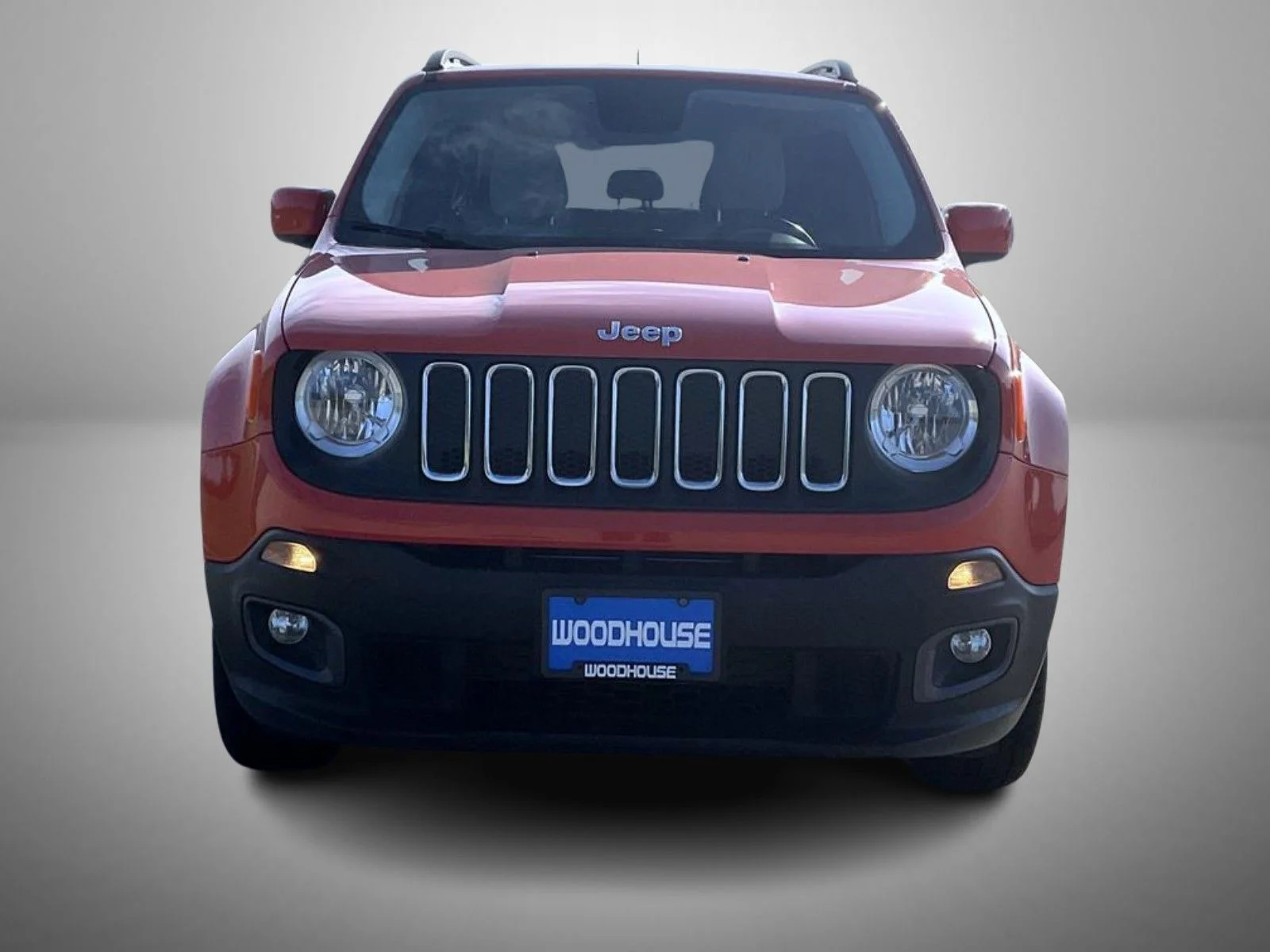 Used 2017 Orange Jeep Latitude image 2