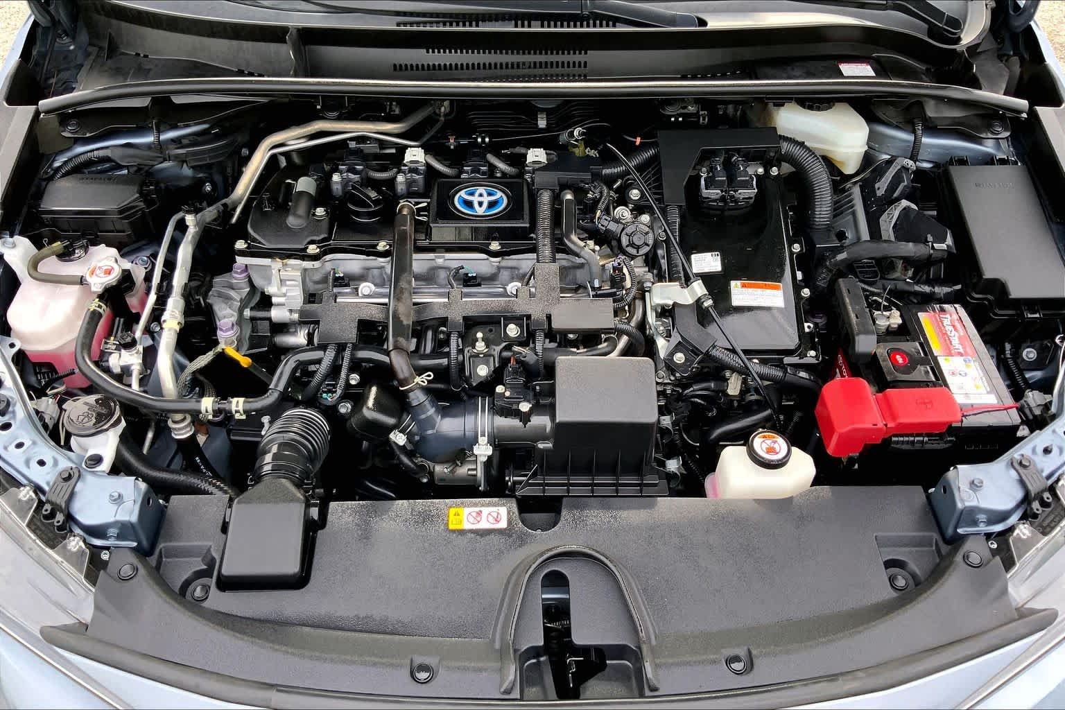 Used 2022 Celestite Toyota Hybrid LE image 31