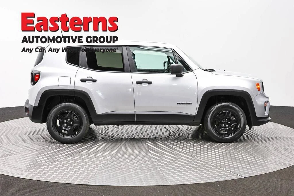 Certified Used 2021 Silver Jeep Sport image 4