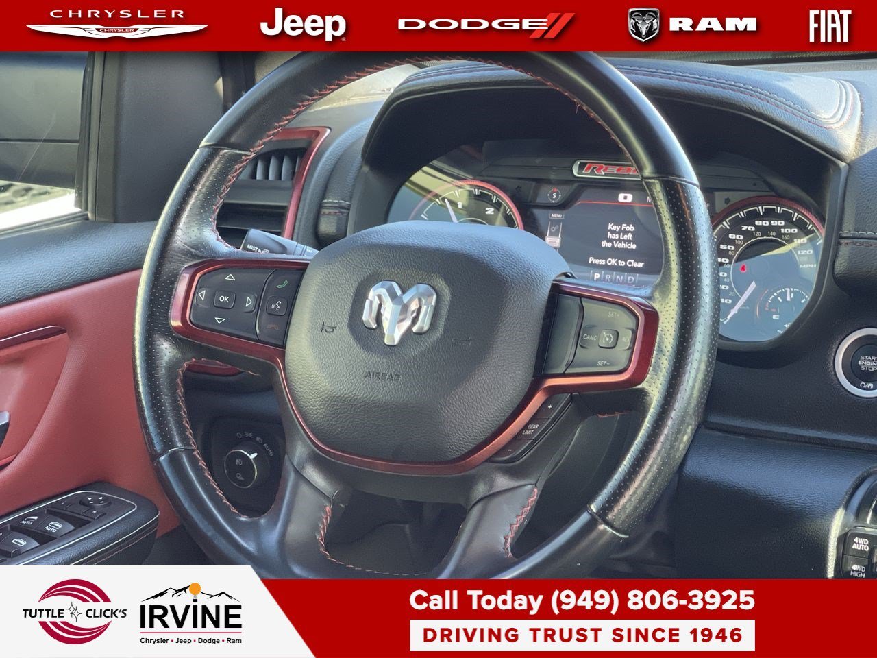 Used 2022 Bright White Clearcoat Ram Rebel image 15