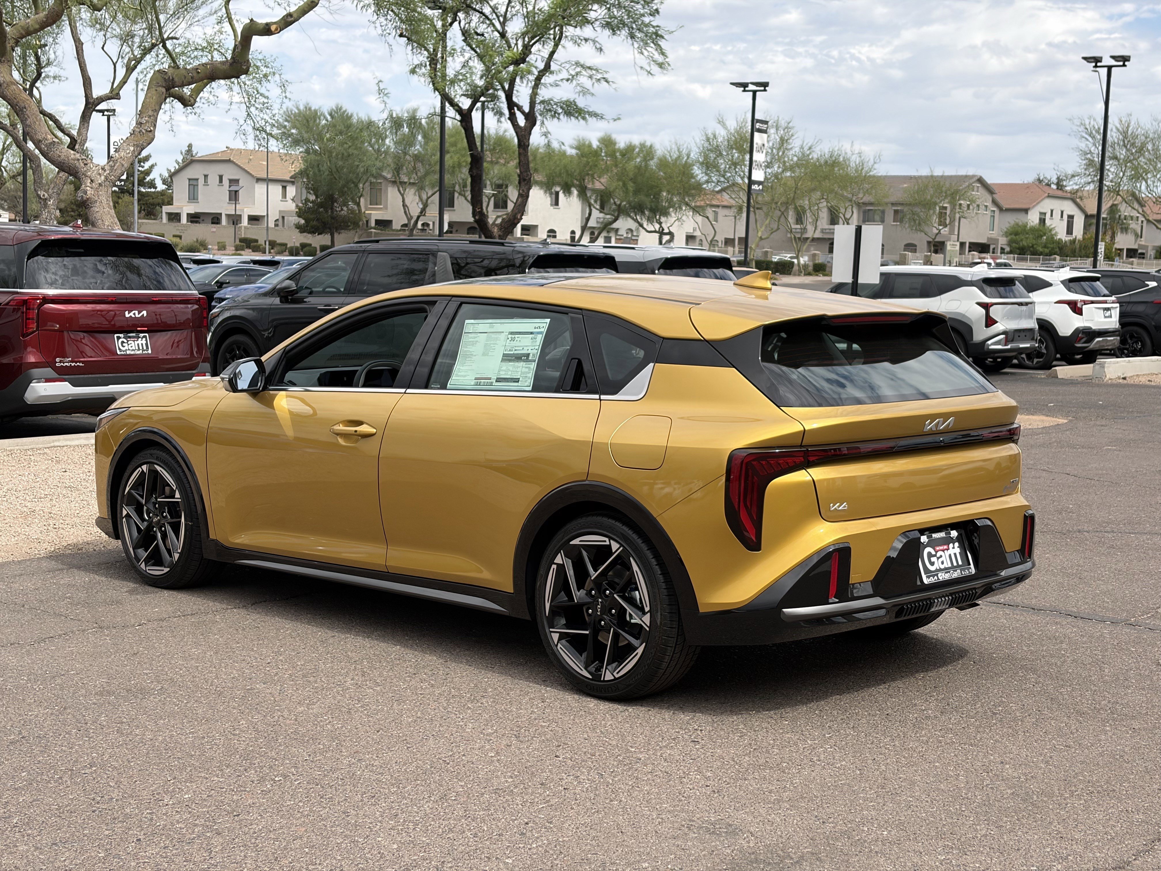 New 2026 Sparkling Yellow Kia GT-Line image 3