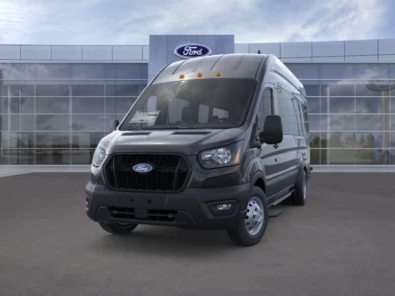 New 2026 Agate Black Metallic Ford Passenger Van XL image 2