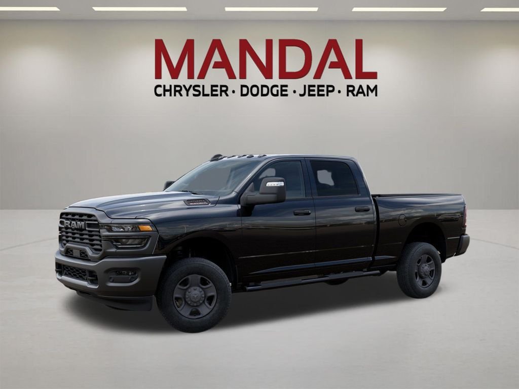 New 2026 Diamond Black Crystal Pearl-Coat Exterior Paint RAM Tradesman image 2