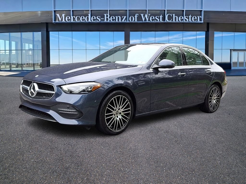 Used 2025 Blue Mercedes-Benz C 300 image 3