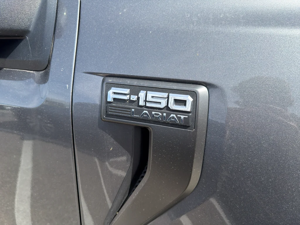 Used 2023 Carbonized Gray Metallic Ford LARIAT image 6
