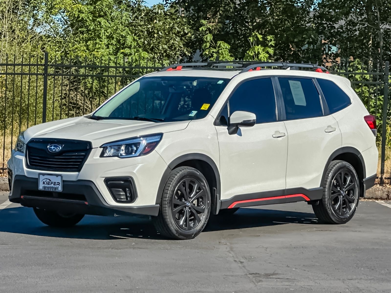 Used 2019 White Subaru Sport image 7